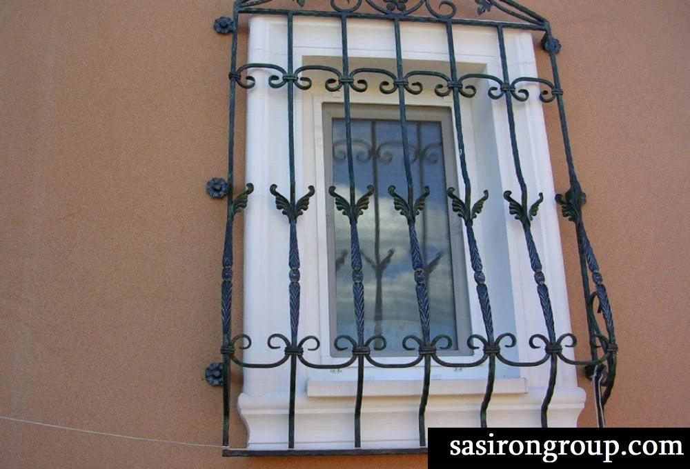State Window Railing Custom Window Railing 3 feet x 5 feet – SAS Iron Group