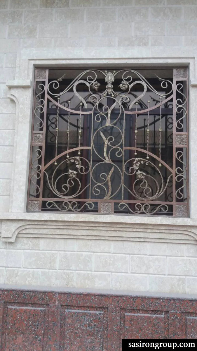 State Window Railing Custom Window Railing 5 feet x 5 feet – SAS Iron Group