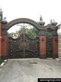 Custom Ornamental Forged Iron Gates 12feet x 24feet