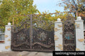 Custom Ornamental Forged Iron Gates & Front door 12feet x12feet